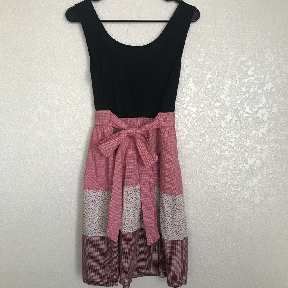 patchwork cottagecore vibes dress - Picture 4 of 7